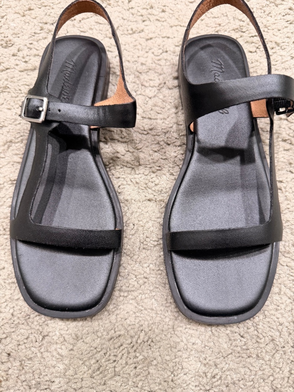 Madewell Black Sandals